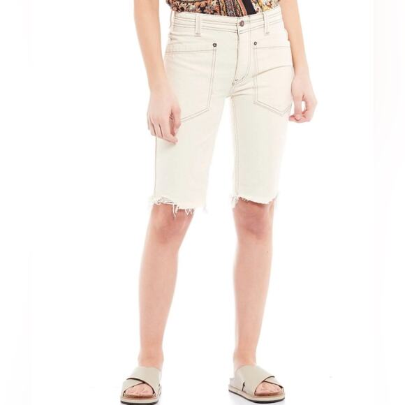 We The Free Shorts Free People Rebel Rouser Cut Off Shorts Size 27 - Picture 6 of 6